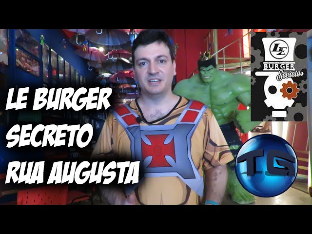 Conheça a L.E. Burger, hamburgueria geek em SP com coleção de