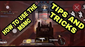 TIPS AND TRICKS ON HOW TO USE MSMC + SAMPLE GAMEPLAY IN CALL OF DUTY MOBILE