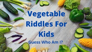 Vegetable Riddles in Enlish-Guess Who Am I !! Vegetable  Riddles - Vegetables Riddles for Kids screenshot 5
