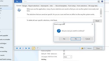 Reset Usage data in Ax 2012 for user to improve performance on client . #New #Video