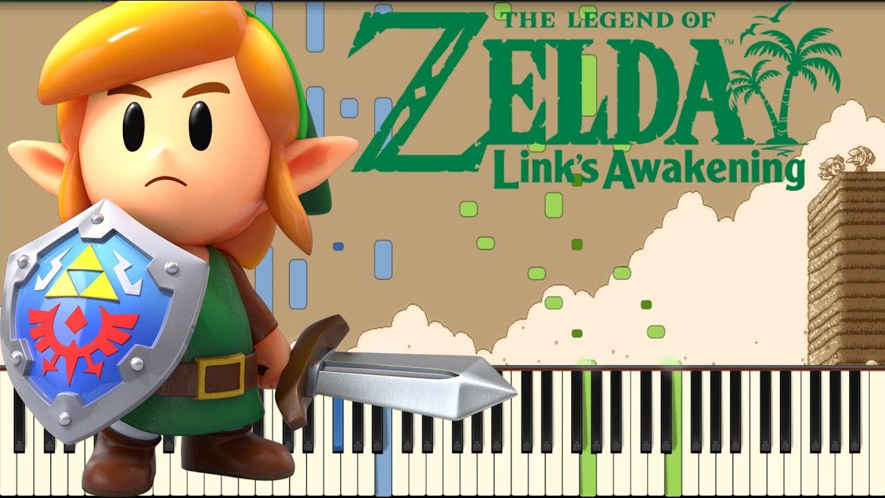 The Legend of Zelda: Link's Awakening-Ballad of the Wind Fish (Piano) Sheet  music for Piano (Solo) Easy