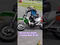 Can you turn this smoothly? Rank B, masa2-san w/ KX112 #kx112 # #motogymkhana