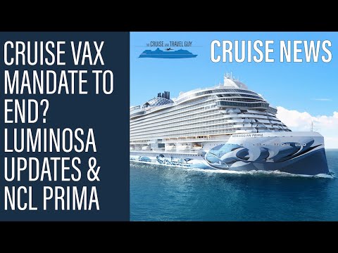 NEWS UPDATE: An end to vaccination requirements? Pacific Adventure slides to SYD | NCL Prima & more! Video Thumbnail