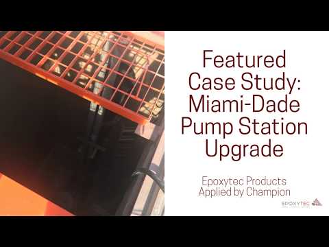 Pump Station Upgrades using Epoxytecs UME System