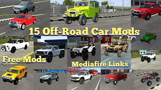 🔴🔵 Download Top New 15 Off-Road Car Mod In Bus Simulator Indonesia | Car Mod Bussid screenshot 3