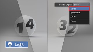 4 types of EEVEE Studio Lightings for Beginners.