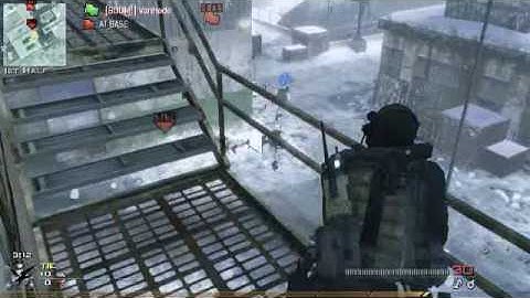 Modern Warfare 2 PC - Sub Base 3rd Person Capture The Flag (22-5)