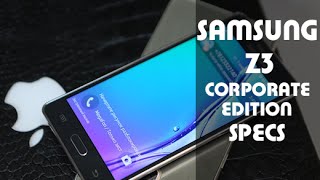 Samsung Z3 Corporate Edition Specs