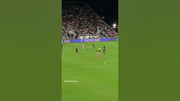 Messi’s Free Kick Magic… Almost!