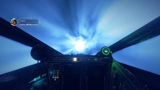 X-wing Hyperspace Jump