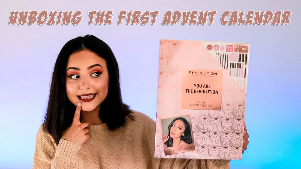 Makeup Revolution 25 Day Advent Calendar 22 You Are The Revolution Youtube