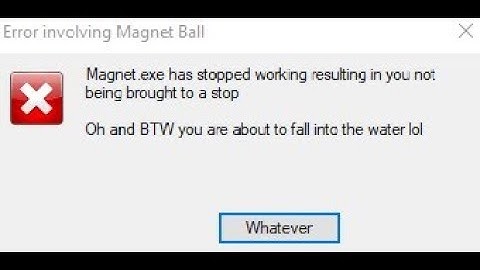 Monkey target 2 Magnet.exe has stopped working