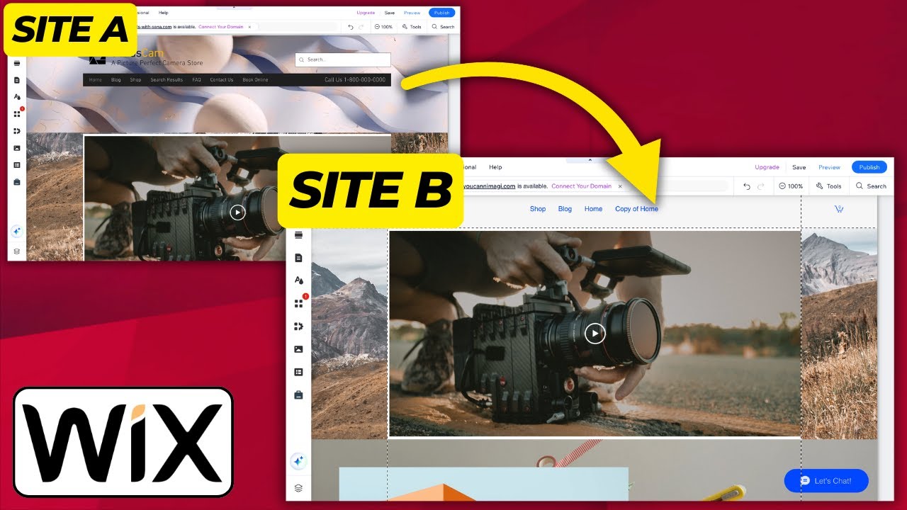 How to Copy a Page to Another Site on WIX | Copy a Page With or Without ...