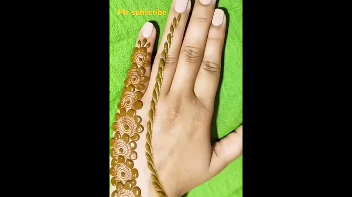 beautiful dulhan mehndi design, latest mehndi desi...