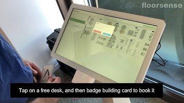 floorsense kiosk functions