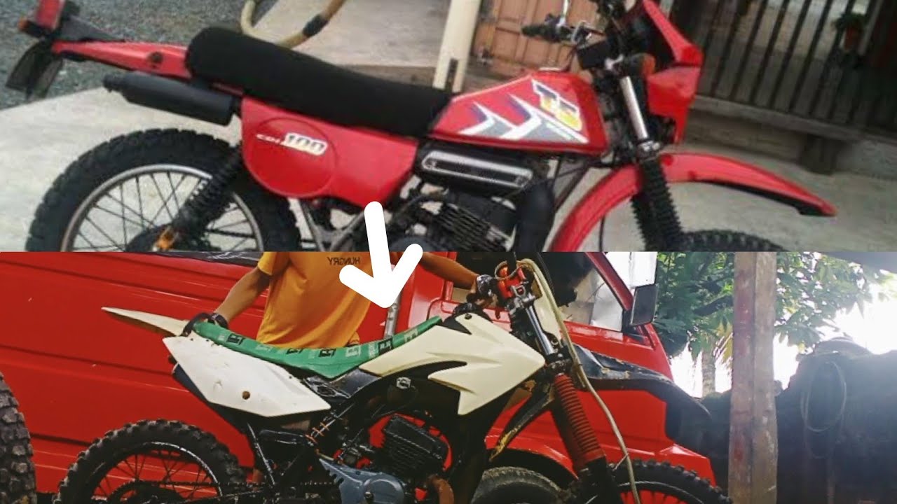 Suzuki Ts100 Convert Modified Fully Restored Youtube