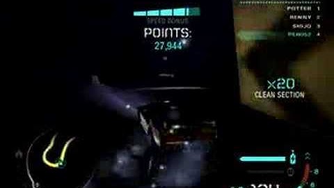 NfS Carbon 1.000.000 drift scores