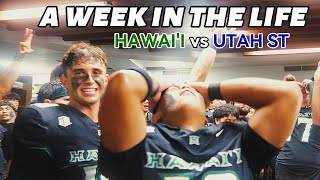 COLLEGE FOOTBALL GAMEDAY VLOG | WEEK 7 HAWAI'I vs UTAH ST | DAY IN THE LIFE
