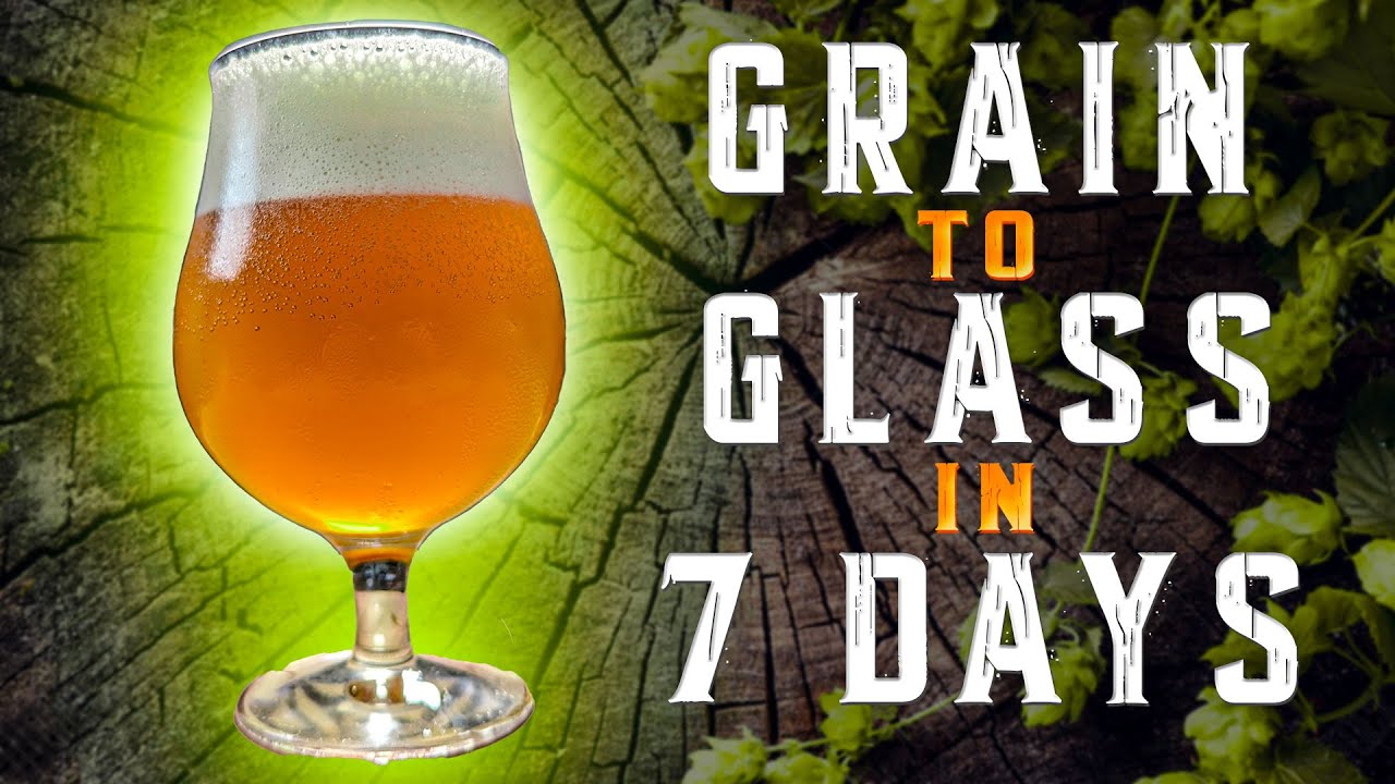 How to Make Home Brew Beer in 7 Days | Grain to Glass | Euro Gold Craft ...