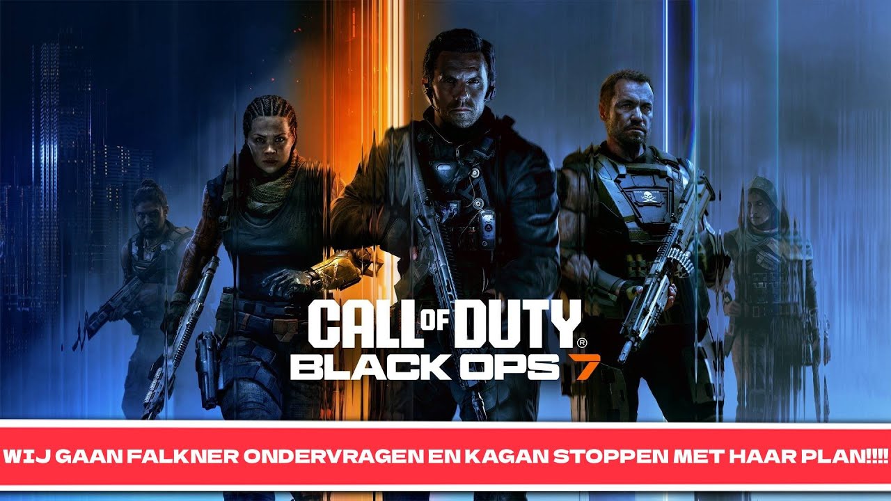 WIJ GAAN FALKNER ONDERVRAGEN EN KAGAN STOPPEN MET HAAR PLAN!!!! ( CALL OF DUTY BLACK OPS 7 )