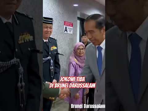 Breaking News - Presiden Jokowi Tiba Di Brunei Darussalam