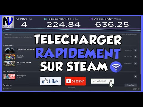 Télécharger sur steam en 10 minute maximum