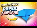 Paper Plane ✈️,how to make a Paper Plane that flies like a Bat 🦇 