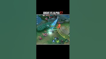 Argus vs alpha #shorts #mobilelegends #argus #alpha #mlbb