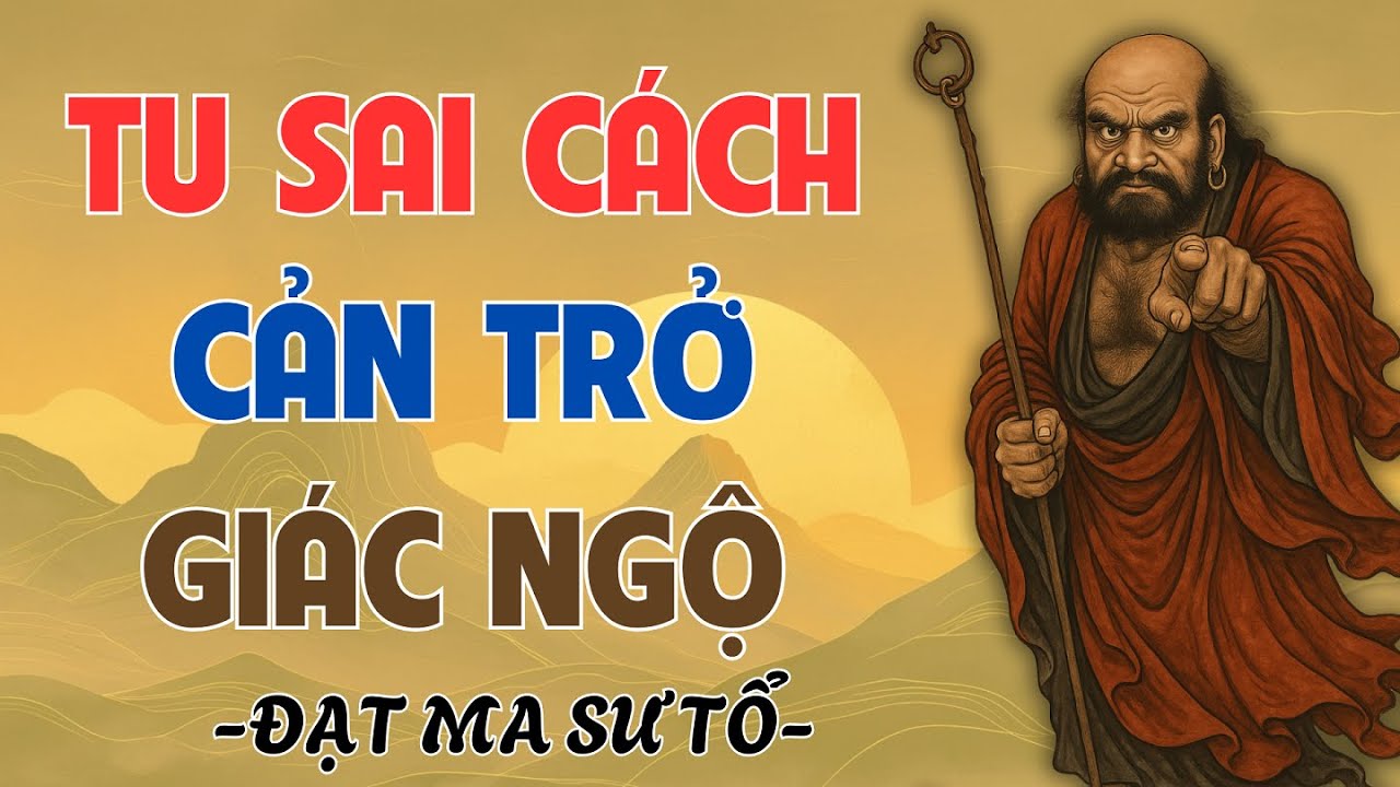 Tu Sai Cách Chính Là Cản Trở Giác Ngộ – Bồ Đề Đạt Ma Chỉ Rõ Lỗi Mà Người Tu Thường Không Nhận Ra