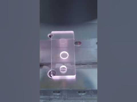 Experimental Analysis of Glass Cutting by Laser Thermal Stress - YouTube
