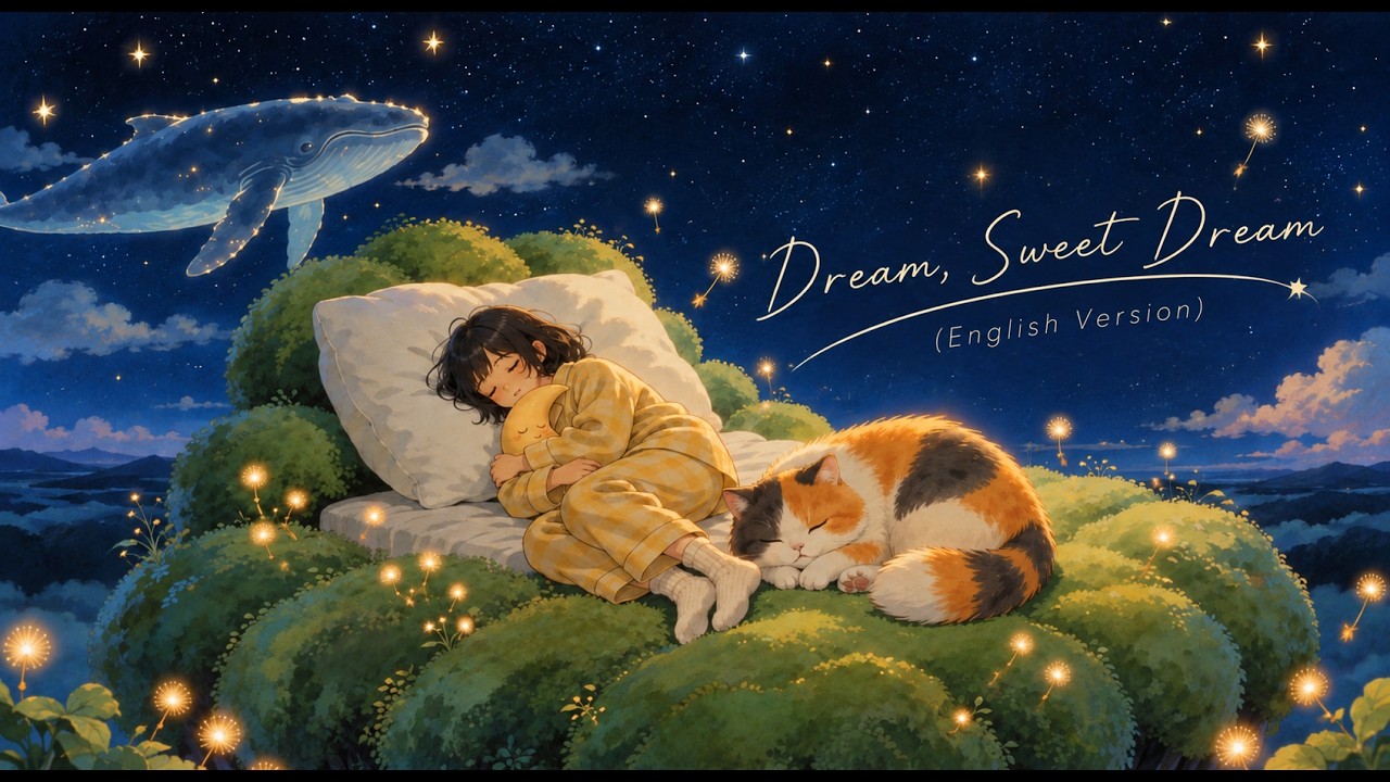 【English Ver.】Dream, Sweet Dream | A Song for Sleepless Nights 🌙 [Official MV]