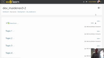 Adding the administration block (Moodle 3.2)