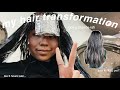 DYING MY HAIR // HAIR TRANSFORMATION VLOG