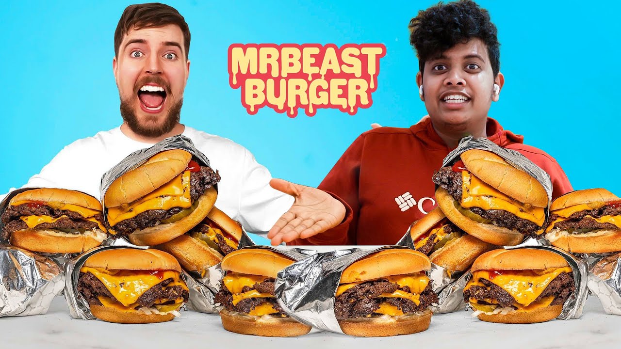 MrBeast Burger™ For the First Time in Italy with Helbiz Kitchen