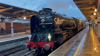 60163 Tornado P Through Derby Railway Station
