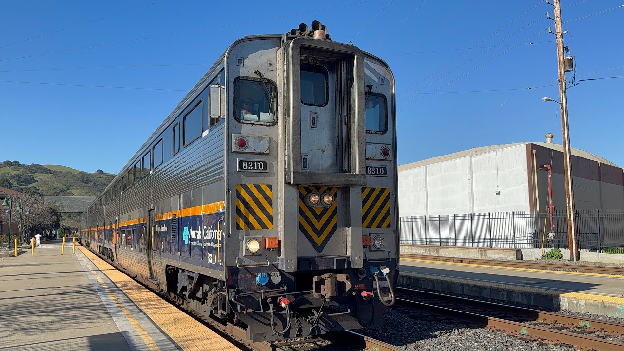 Amtrak Capitol Corridor 724 At Martinez CA