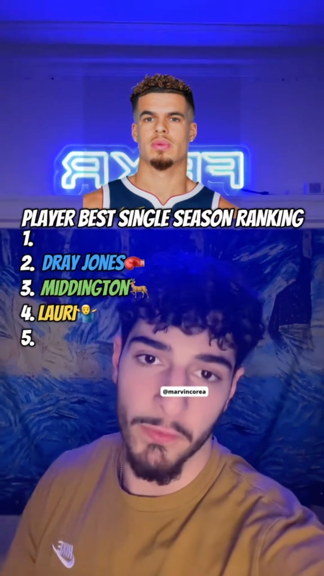 WHO’S HAD THE BETTER “BEST” SZN KYRIE OR DRAY???‍♂️ #nba #kyrie #jokic #mpj #draymond #fexr