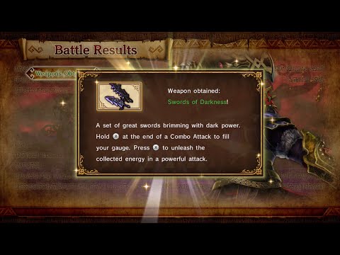 Hyrule Warriors Adventure Mode - Unlock The Demon King Ganondorf&rsquo;s LV2 Swords of Darkness Weapon