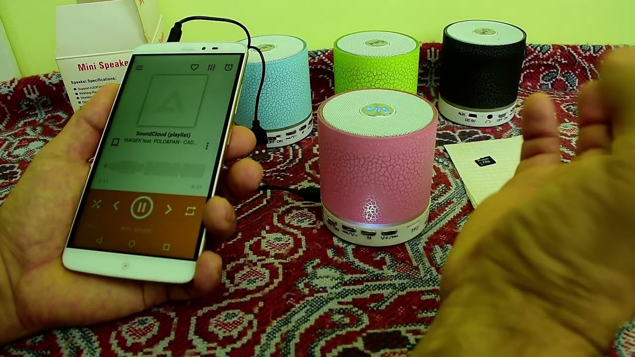 Обзор 3Вт портативной колонки А8