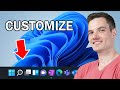 How to Customize Windows 11 Taskbar