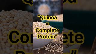 “Quinoa: The Super Grain with Complete Protein”