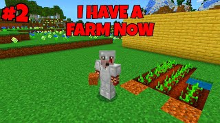 WE STARTED A FARM | Minecraft Survival Eps. 2