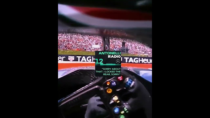 Kimi Antonelli apologized to Max Verstappen after causing a collision on lap 1 in Austria 👀