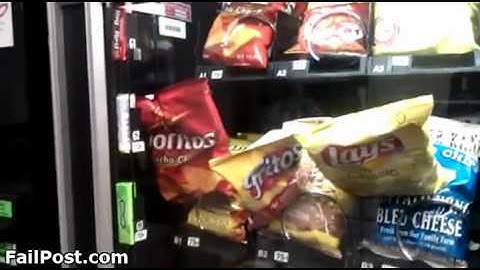 Vending Machine Fail