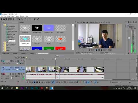 วิธีแก้ไข Sony Vegas Pro 14