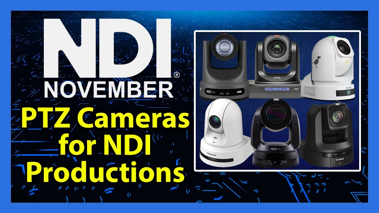 Best NDI PTZ Camera IP Live Streaming – AVKANS