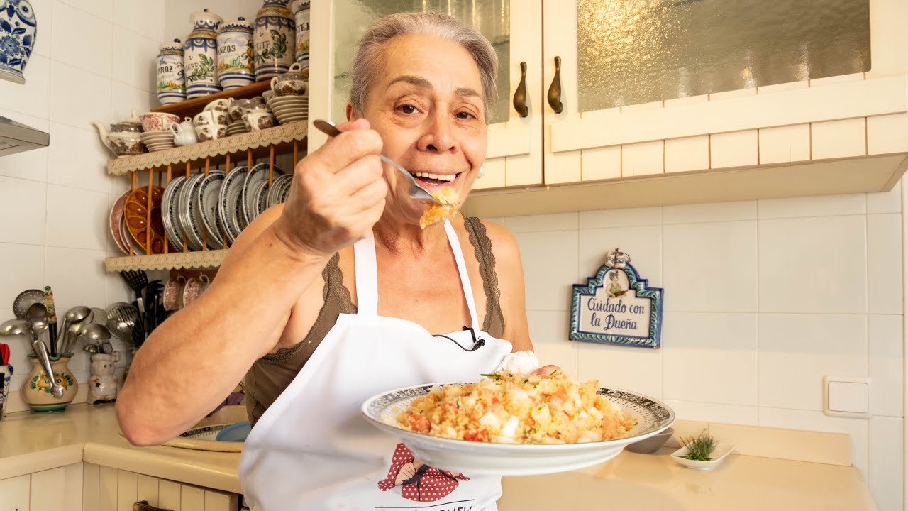 Tabulé de cuscús con salmón - de An Cá Carmela - por CARMEN GAHONA