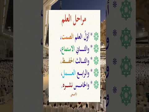 مراحل العلم التي يمر بها كل إنسان اكتشف أين وصلت أنت بصيرة المعرفة 