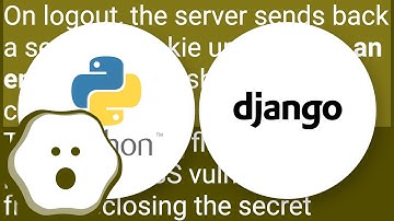 Session Cookie HTTPOnly flag not set on response from logout (Django)