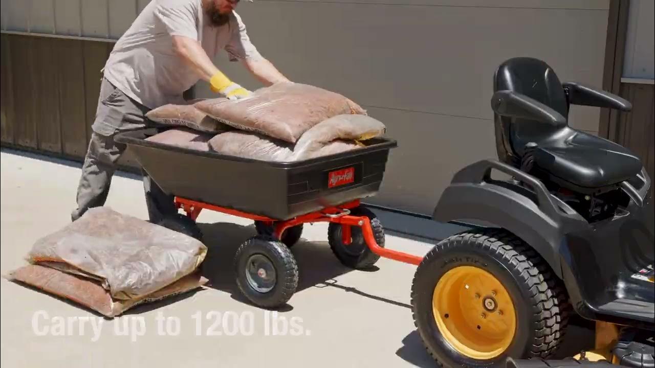 01 Introduction AgriFab 4 Wheel Garden Cart [450594] YouTube